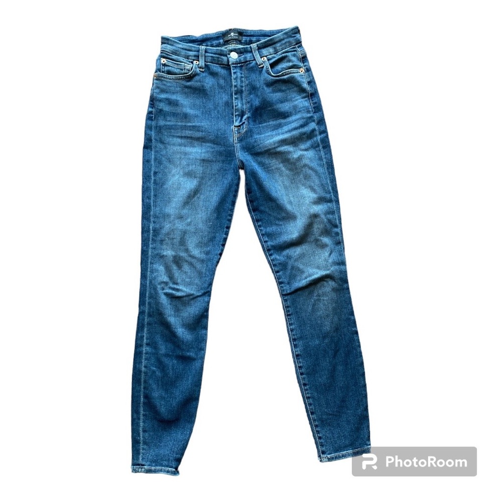7 for all mankind skinny jeans size 25